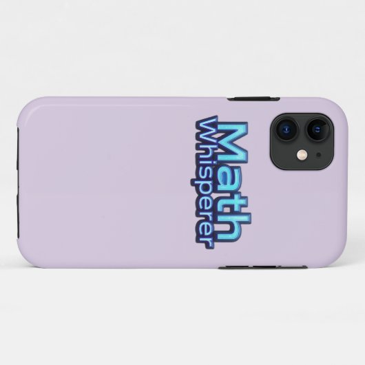 Coques Case-Mate iPhone Chuchoteur de Maths (Dos (Horizontal))