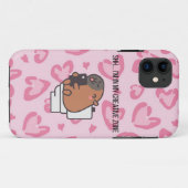 Coques Case-Mate iPhone Chut… Je suis dans ma zone créative | Capybara drô (Dos (Horizontal))