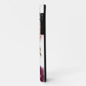 Coques Case-Mate iPhone chute citrouille aquarelle florale violet mignon  (Dos/Gauche)