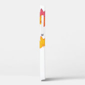 Coques Case-Mate iPhone Chute Poupée Kokeshi - Green Kimono Geisha Girl (Verso / Gauche)