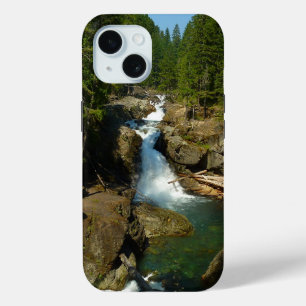 Coque Pour iPhone 15 Chutes d'argent au parc national du mont Rainier