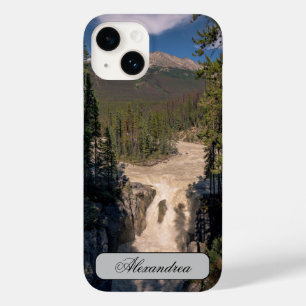 Coque Pour iPhone 14 Chutes Sunwapta, Cascade Photographie