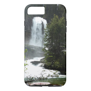 Coque iPhone 8 Plus/7 Plus Chutes Virginia au parc national de Glacier