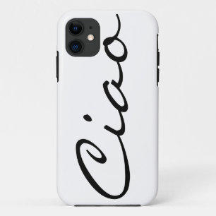 Case-Mate iPhone Case Ciao hello italien drôle hipster tendance moderne