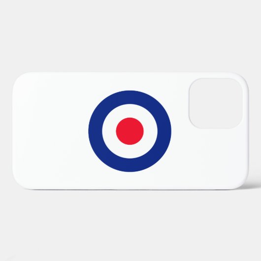 Coques Case-Mate iPhone Cible classique Roundel Roundel (Verso (horizontal))