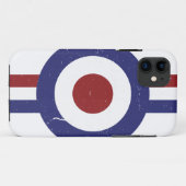 Coques Case-Mate iPhone Cible Mod inversée et patinée (Dos (Horizontal))