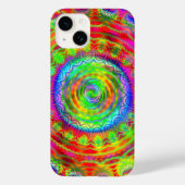 Coques Case-Mate iPhone Cible Tiedye (Verso)