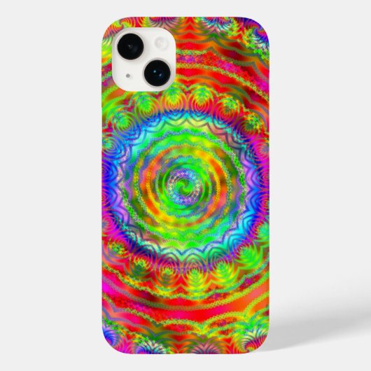 Coques Case-Mate iPhone Cible Tiedye (Verso)