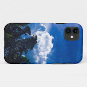 Coques Case-Mate iPhone Ciel bleu clair avec des nuages (Dos (Horizontal))