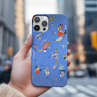 Coque iPhone 15 Pro Max Ciel bleu, Kandinsky Fine Art