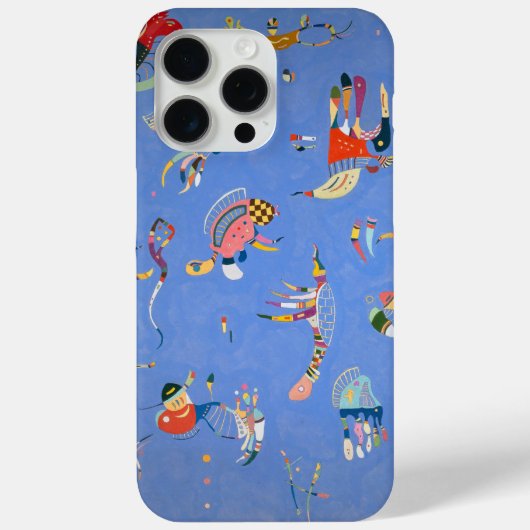 Coques Case-Mate iPhone Ciel bleu, Kandinsky Fine Art (Verso)
