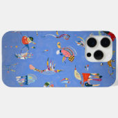 Coques Case-Mate iPhone Ciel bleu, Kandinsky Fine Art (Verso (horizontal))