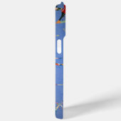 Coques Case-Mate iPhone Ciel bleu, Kandinsky Fine Art (Verso / Droite)