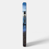 Coques Case-Mate iPhone Ciel crépusculaire au-dessus de la rive et des bri (Verso / Gauche)