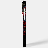 Coques Case-Mate iPhone Ciel de minuit et positions rouges (Verso / Gauche)