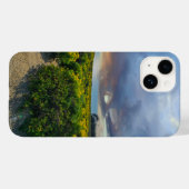 Coques Case-Mate iPhone Ciel dramatique au coucher du soleil à Point Dume (Verso (horizontal))
