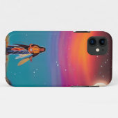 Coques Case-Mate iPhone Ciel nocturne (Dos (Horizontal))