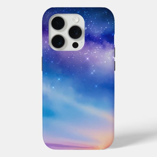 Coques Case-Mate iPhone Ciel nocturne étoilé (Verso)
