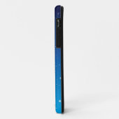 Coques Case-Mate iPhone Ciel nocturne étoilé bleu profond (Dos/Gauche)