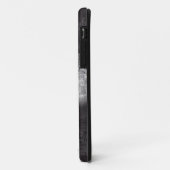 Coques Case-Mate iPhone ciel noir et blanc (Dos/Gauche)