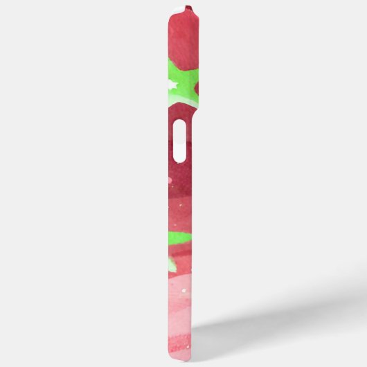 Coques Case-Mate iPhone ciel rouge avec étoiles (Verso / Droite)