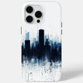 Coques Case-Mate iPhone Ciel urbain bleu (Verso)
