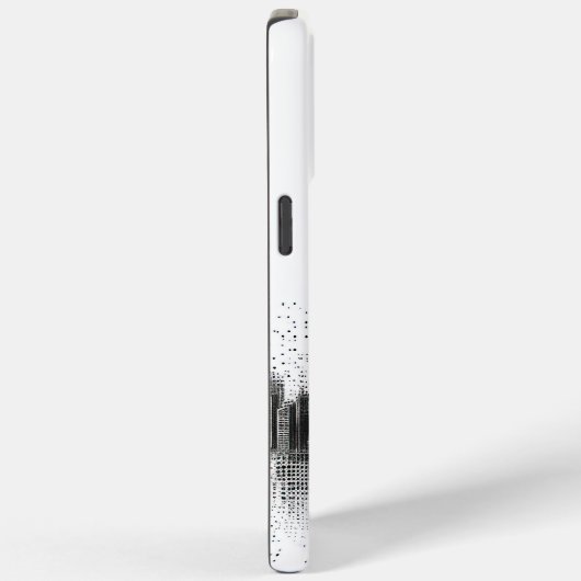 Coques Case-Mate iPhone Ciel urbain noir (Verso / Droite)