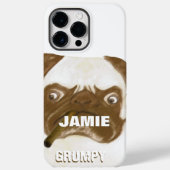 Coques Case-Mate iPhone Cigar à puggy Grumpy AFICIONADO personnalisé (Verso)