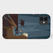 Coques Case-Mate iPhone Cigare de tabagisme de femme d'affaires (Dos (Horizontal))