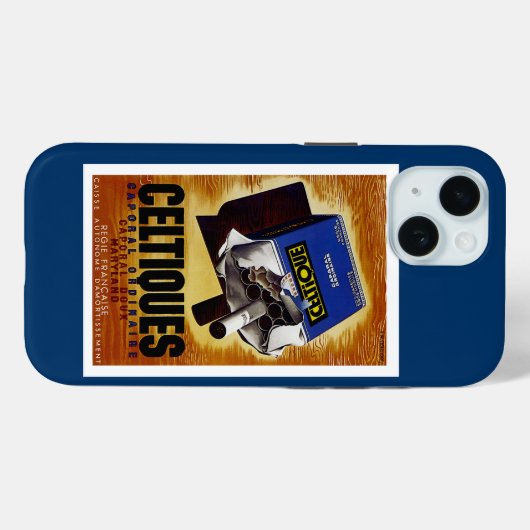 Coques Case-Mate iPhone Cigarettes celtiques (Verso (horizontal))