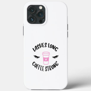 Case-Mate iPhone Case Cils Longs Café Fort Drôle Technicienne de Cils