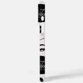 Coques Case-Mate iPhone Cils Noir Or Glam Anniversaire (Verso / Gauche)