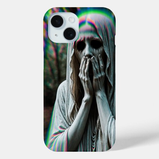 Coques Case-Mate iPhone cimetière thème iPhone 15 téléphone case (Verso)