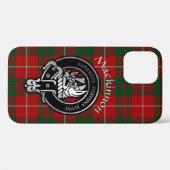 Coques Case-Mate iPhone Cimier et tartan du clan MacKinnon (Verso (horizontal))
