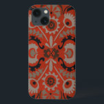 iPhone 13 Case Cinabre Suzani I<br><div class="desc">Décor à la maison</div>