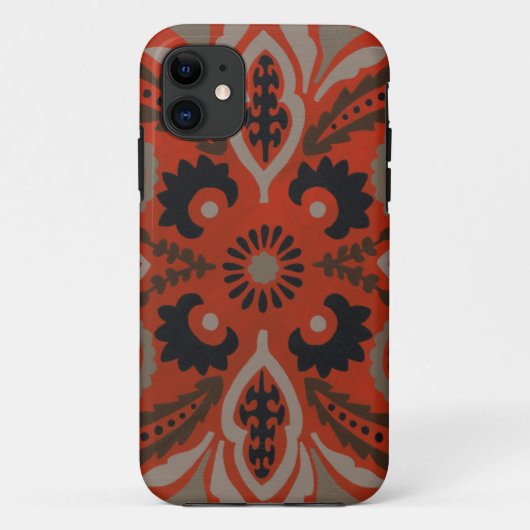 Coques Case-Mate iPhone Cinabre Suzani II (Dos)