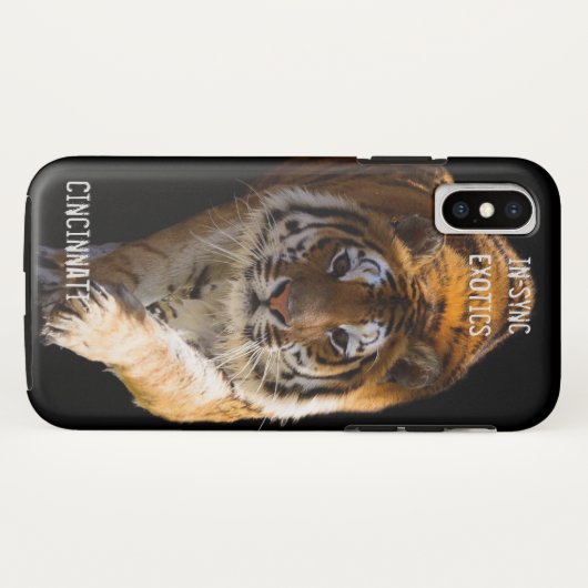 Coques Case-Mate iPhone Cincinnati Tiger - (Dos (Horizontal))
