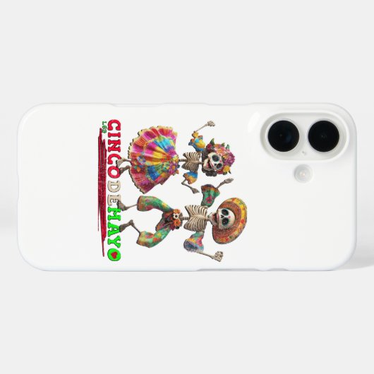 COQUES Case-Mate iPhone CINCO DE MAYO (Verso (horizontal))