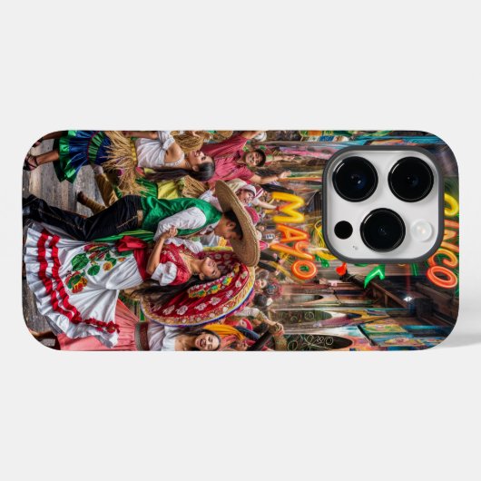 Coques Case-Mate iPhone Cinco de Mayo (Verso (horizontal))