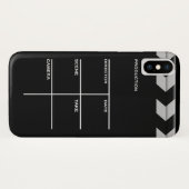 Coques Case-Mate iPhone Cinéma clapboard pour l'action (Dos (Horizontal))