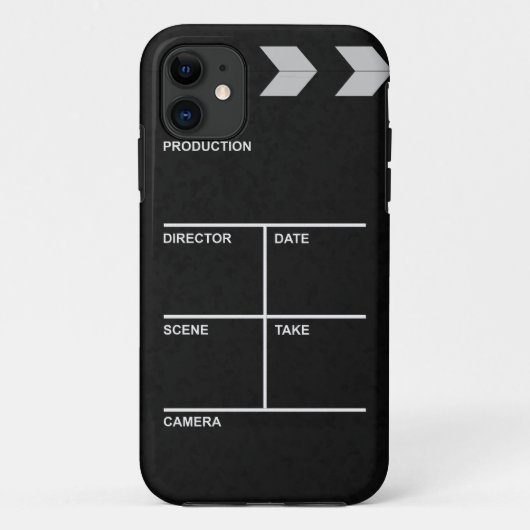Coques Case-Mate iPhone cinéma en planches à clin (Dos)