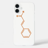 Coques Case-Mate iPhone Cinnamon Cinnamaldéhyde Formule chimique moléculai (Verso)