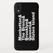 Coques Case-Mate iPhone Cinq Boroughs ~ New York (Dos)