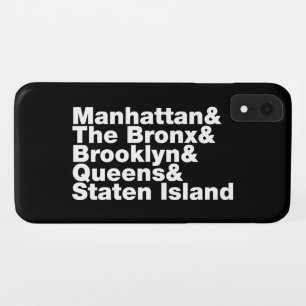 Case-Mate iPhone Case Cinq Boroughs ~ New York