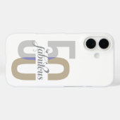 Coques Case-Mate iPhone Cinquante et fabuleux 50e anniversaire Coque-Mate  (Verso (horizontal))