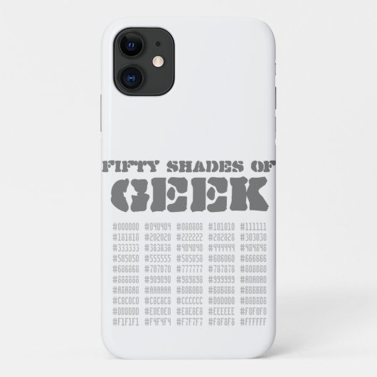Coques Case-Mate iPhone Cinquante nuances de Geek (Dos)
