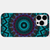 Coques Case-Mate iPhone Circle géométrique de Mandala fractal Sud-Ouest (Verso (horizontal))