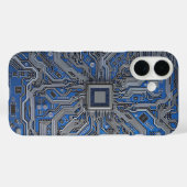 Coques Case-Mate iPhone Circuit électronique de schéma de carte mère détai (Verso (horizontal))
