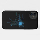 Coques Case-Mate iPhone Circuit imprimé d'ordinateur d'électronique amusan (Dos (Horizontal))