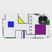 Coques Case-Mate iPhone Circuits de Bauhaus (Dos (Horizontal))
